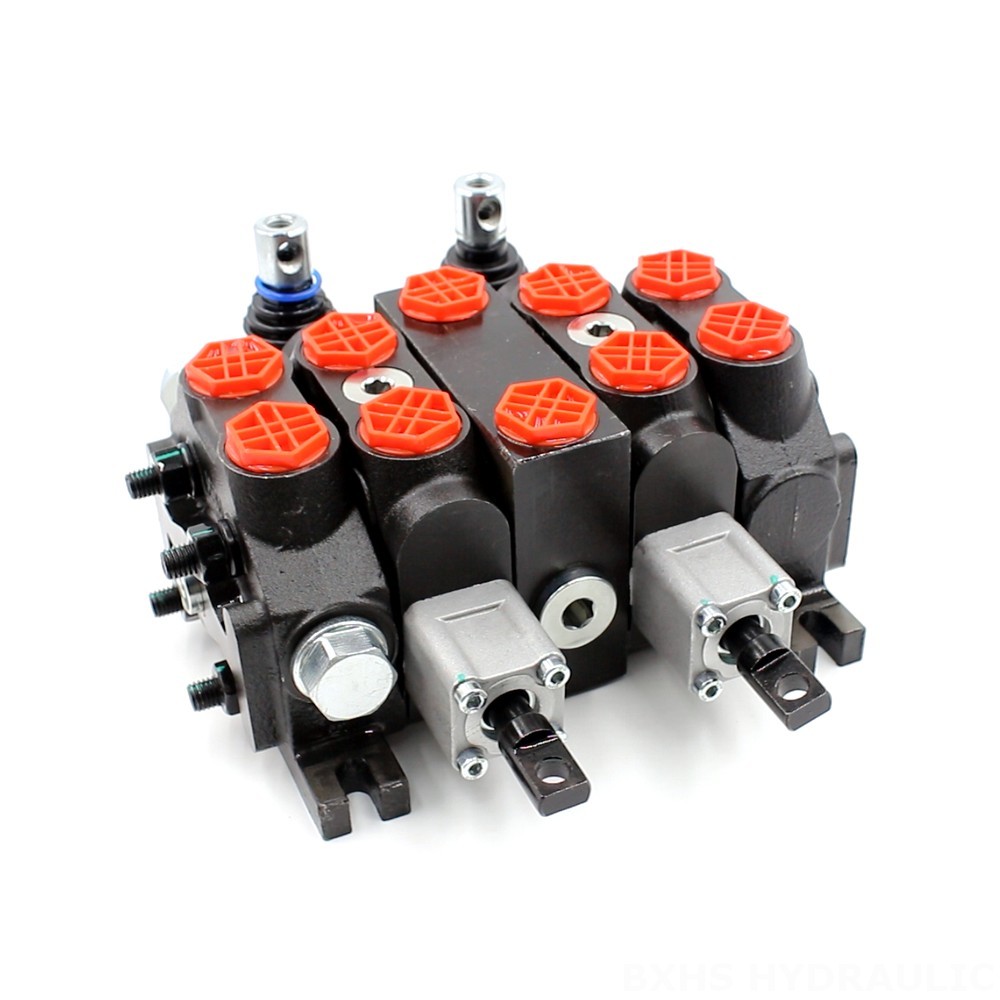 Hydraulic Rock Breaker Control Valve 2 Spool Directional Valve - DCV60 Series | Wholesale & OEM image